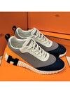 Men's Bouncing Sneakers Goat Skin Color Multicolor Gray Navy - HERMES - BALAAN 1