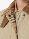 Diamond Quilted Thermoregulated Barn Jacket Honey - BURBERRY - BALAAN 6