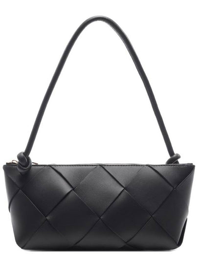 Cassette Mini Shoulder Bag Black - BOTTEGA VENETA - BALAAN 2