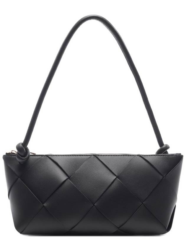 Cassette Mini Shoulder Bag Black - BOTTEGA VENETA - BALAAN 3