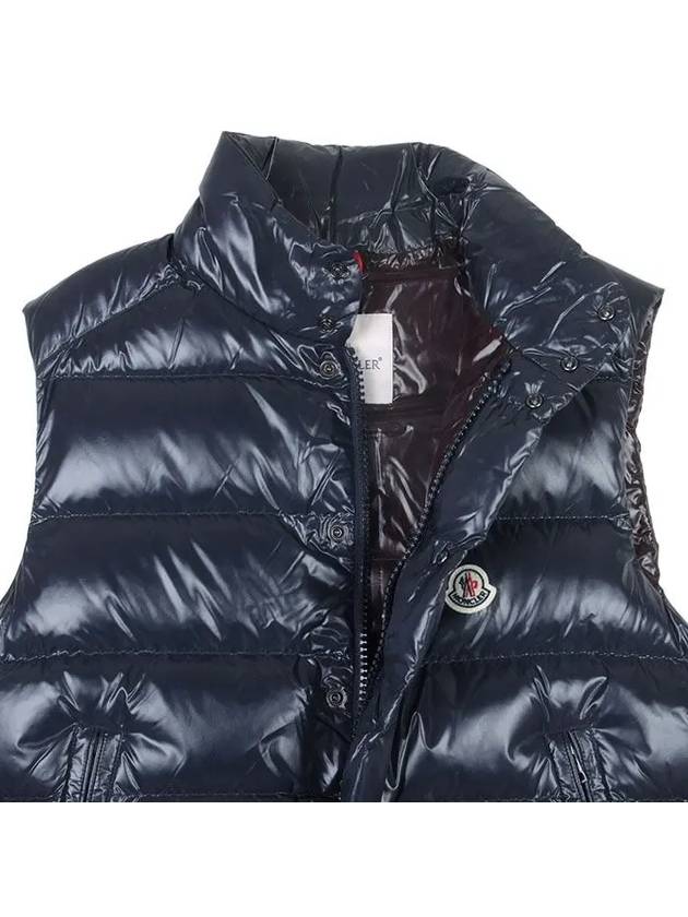 Tibb Down Vest Dark Blue - MONCLER - BALAAN 6