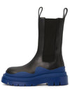 Tire Chelsea Boots Black Blue - BOTTEGA VENETA - BALAAN 5