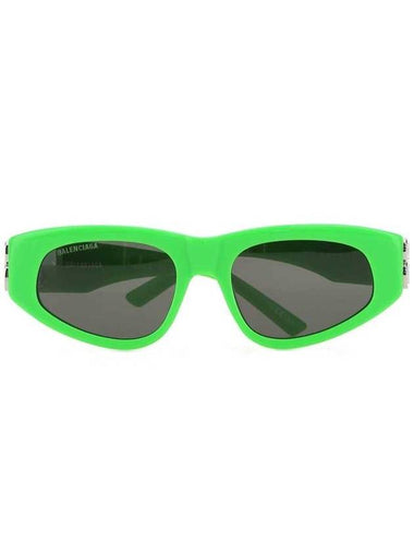 Eyewear BB0095S Dynasty D Frame Sunglasses Neon Green - BALENCIAGA - BALAAN 1