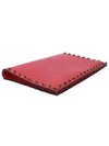 Rockstud Flap Clutch Bag Red - VALENTINO - BALAAN 6