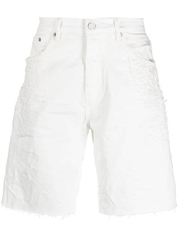 Purple Brand Shorts White - PURPLE BRAND - BALAAN 1