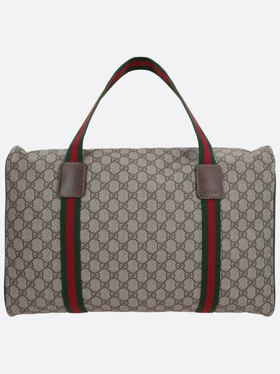 Web Soft GG Supreme Large Duffel Bag Beige - GUCCI - BALAAN 2