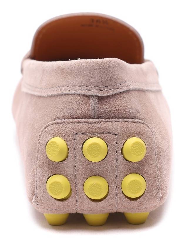 Gommino Bubble Suede Driving Shoes Beige - TOD'S - BALAAN 5