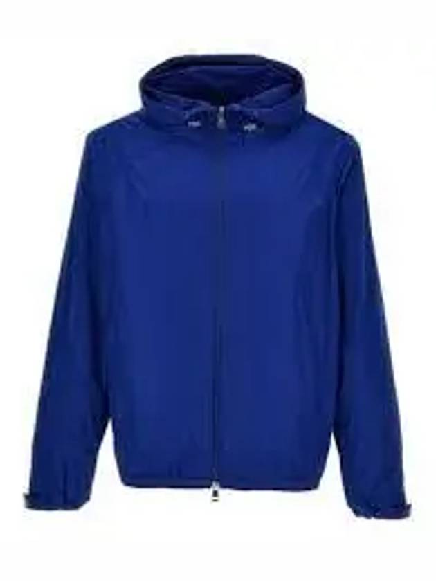 Clapier Zip Up Hoodie Blue - MONCLER - BALAAN 2