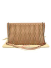 Women s Christian Louboutin 1165013 Beige Calfskin Spike LOUBIPOSH Clutch Chain Shoulder Bag gt Gangbuk used luxury goods - CHRISTIAN LOUBOUTIN - BALAAN 3