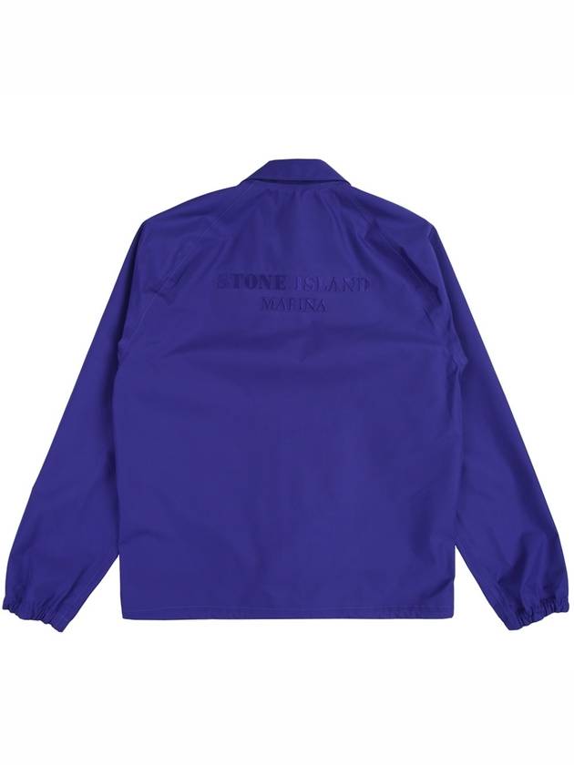 Gore-Tex Marina Recycled Zip-Up Jacket Blue - STONE ISLAND - BALAAN 3