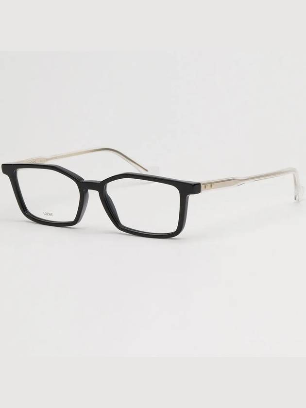 Glasses Frame LW50011U 001 Men Women Square Horned Frame - LOEWE - BALAAN 5