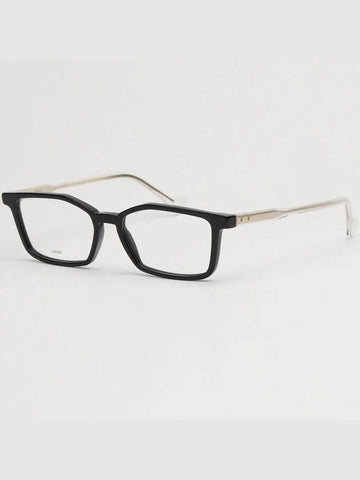 Glasses Frame LW50011U 001 Men Women Square Horned Frame - LOEWE - BALAAN 1