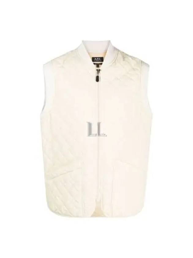 Quilted Vest Ivory - A.P.C. - BALAAN 2