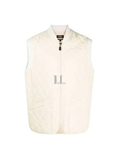 Quilted Vest Ivory - A.P.C. - BALAAN 2