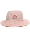 Malbon sheer woven bucket hat PINK - MALBON GOLF - BALAAN 2