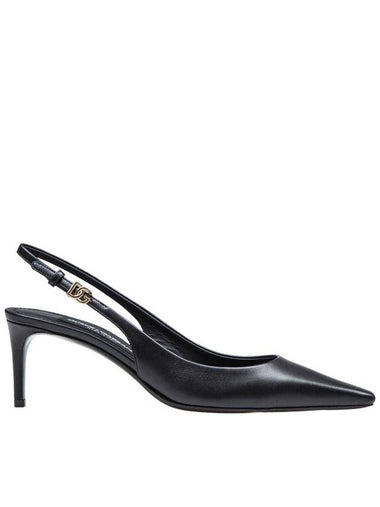 Dolce & Gabbana Slingback In Nappa Leather - DOLCE&GABBANA - BALAAN 1