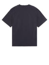 Compass Patch Regular Fit Cotton Short Sleeve T-Shirt Navy - STONE ISLAND - BALAAN 3