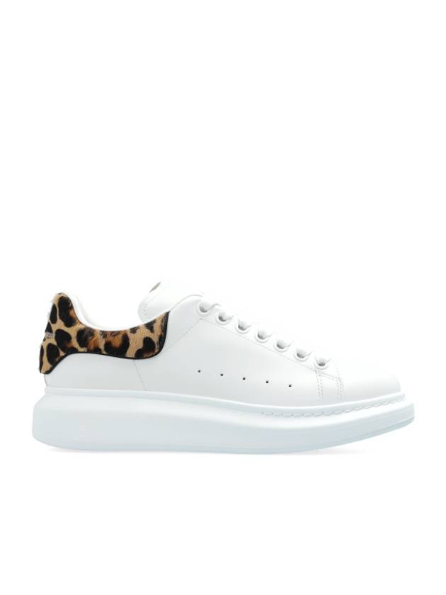 Leopard Tab Low Top Sneakers White - ALEXANDER MCQUEEN - BALAAN 2