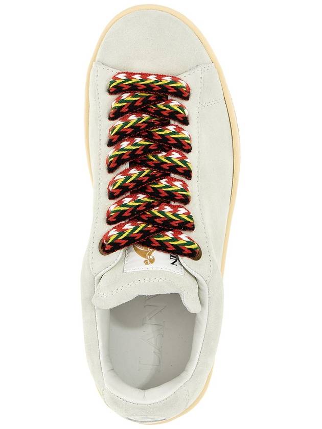 Lite Curb Low Top Sneakers White - LANVIN - BALAAN 4