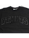 Men's Logo Patch Cotton Short Sleeve T-Shirt Black - VETEMENTS - BALAAN 4