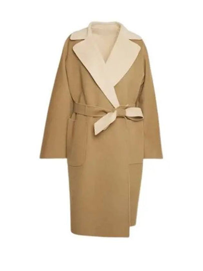 Reversible Single Coat Beige - MAX MARA - BALAAN 2