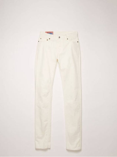 Straight Denim Jeans White - ACNE STUDIOS - BALAAN 2