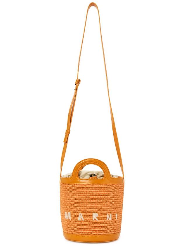 Tropicalia Small Bucket Bag Orange - MARNI - BALAAN 9