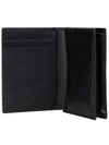 Sartorial 4CC Bifold Leather Card Wallet Black - MONTBLANC - BALAAN 5