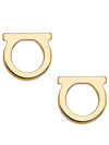 Gancini Earrings Gold - SALVATORE FERRAGAMO - BALAAN 2