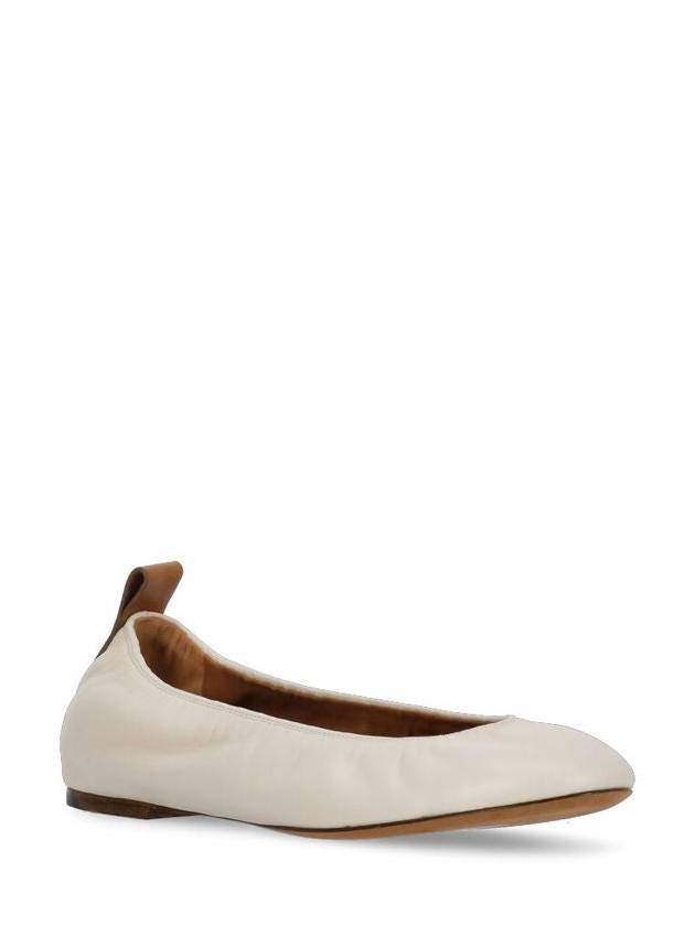 Flat Shoes FWBAMB02NAPAP24 052 Beige o Tan - LANVIN - BALAAN 3