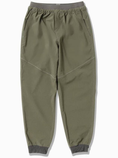 stretch rib pants - AND WANDER - BALAAN 1