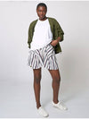 Multi-Stripe G Shorts Offwhite - ATHPLATFORM - BALAAN 9