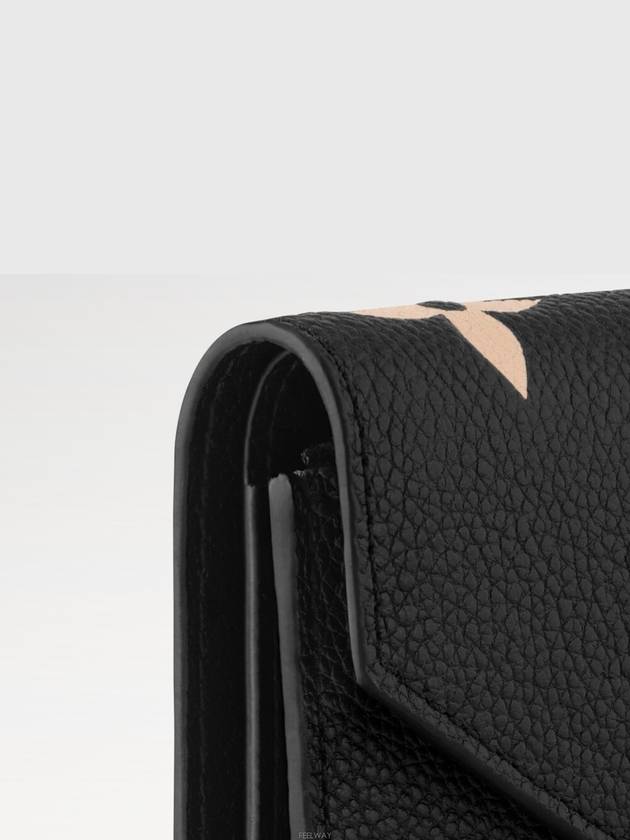 Victorine Tri-Fold Card Wallet Black - LOUIS VUITTON - BALAAN 5