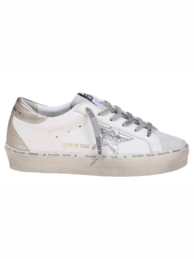 Women's High Star Gold Tab Low Top Sneakers White - GOLDEN GOOSE - BALAAN 4