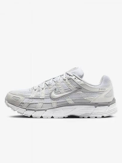 P 6000 Low Top Sneakers White Grey - NIKE - BALAAN 2