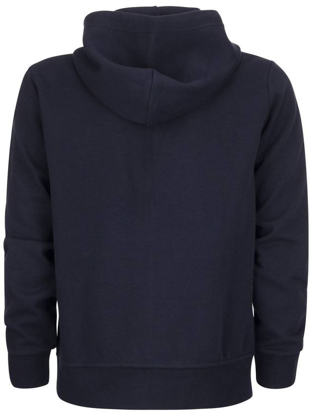 Embroidered Logo Zip Up Hoodie Navy - POLO RALPH LAUREN - BALAAN 3