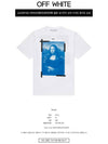 Mona Lisa Print Round Short Sleeve T-Shirt - OFF WHITE - BALAAN 3