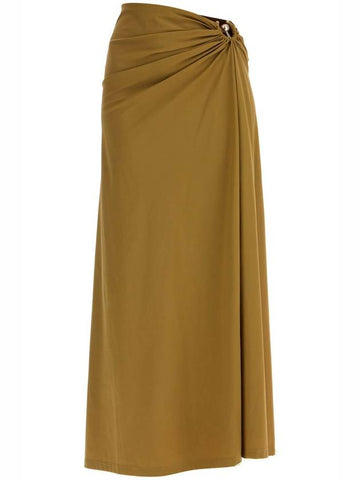 long lycra skirt with slit - CHRISTOPHER ESBER - BALAAN 1