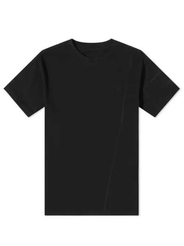 Essential embroidery logo short sleeve t shirt black ACWMTS029 000 - A-COLD-WALL - BALAAN 1