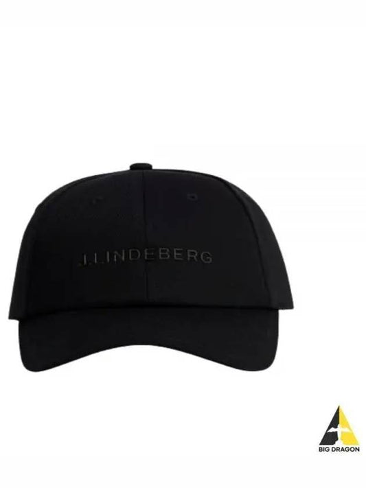 Elijah Logo Cotton Ball Cap Black - J.LINDEBERG - BALAAN 2