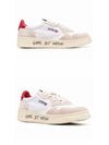 Dragon Red Tab Low Top Sneakers White - AUTRY - BALAAN 5