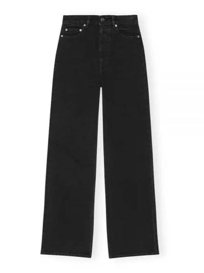 Washed Black Andy Jeans - GANNI - BALAAN 2