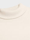 Triomphe Embroidered Turtleneck Sleeveless Off-White - CELINE - BALAAN 3