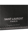 Tiny Cassandre East West Wallet in Matte Leather Black - SAINT LAURENT - BALAAN 7