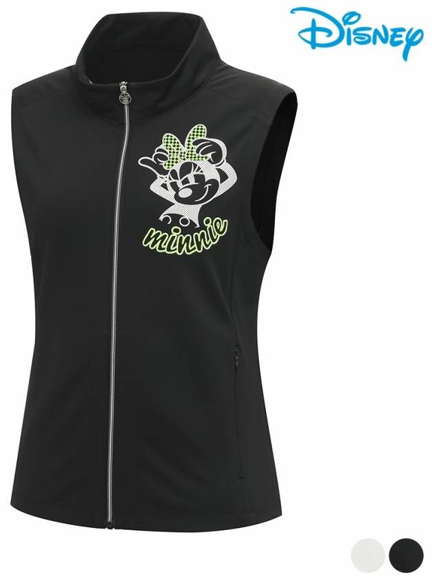 Women s Artwork Zip up Vest DO1LJV010 - DISNEY GOLF - BALAAN 2