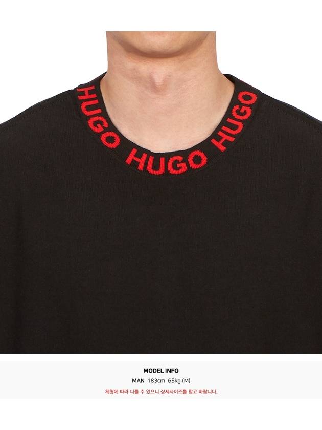 Sweater 50474813 001 Black - HUGO BOSS - BALAAN 6