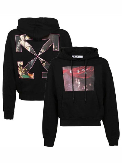 Caravaggio Arrow Print Hoodie Black - OFF WHITE - BALAAN 2