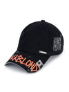 BBD No Sympathy Hidden Patch Graffiti Logo Cap Black - BLACKBLOND - BALAAN 1