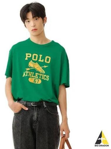 Classic Fit Jersey T Shirt Green - POLO RALPH LAUREN - BALAAN 1