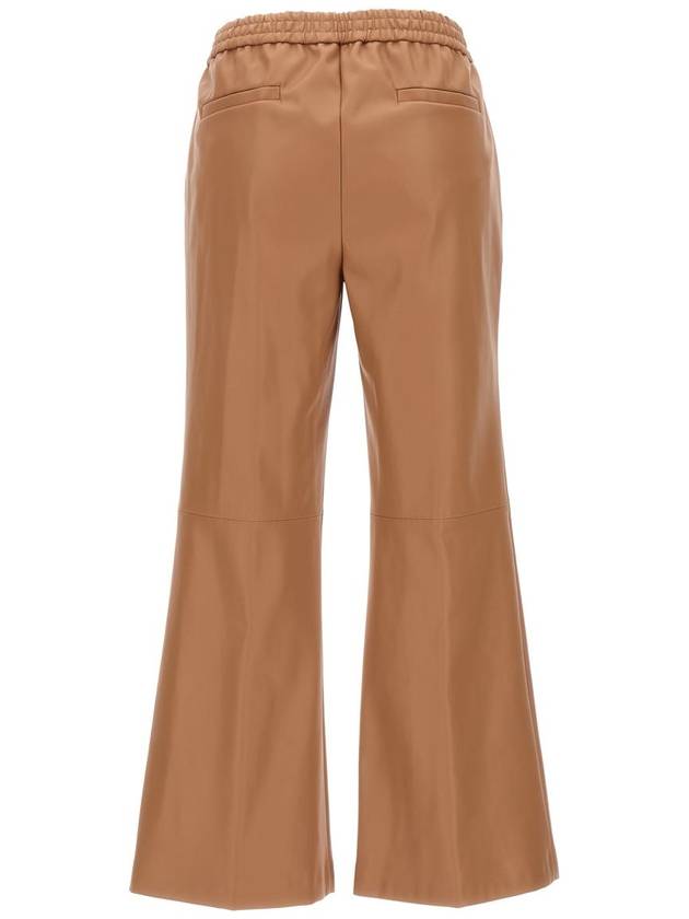 Nude Eco Leather Pants - NUDE - BALAAN 2